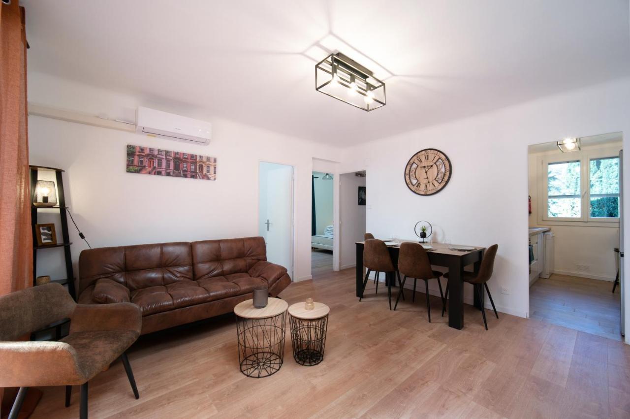 Grand Appartement 3 Chambres Avec Clim Et Balcon Marseille Exteriör bild