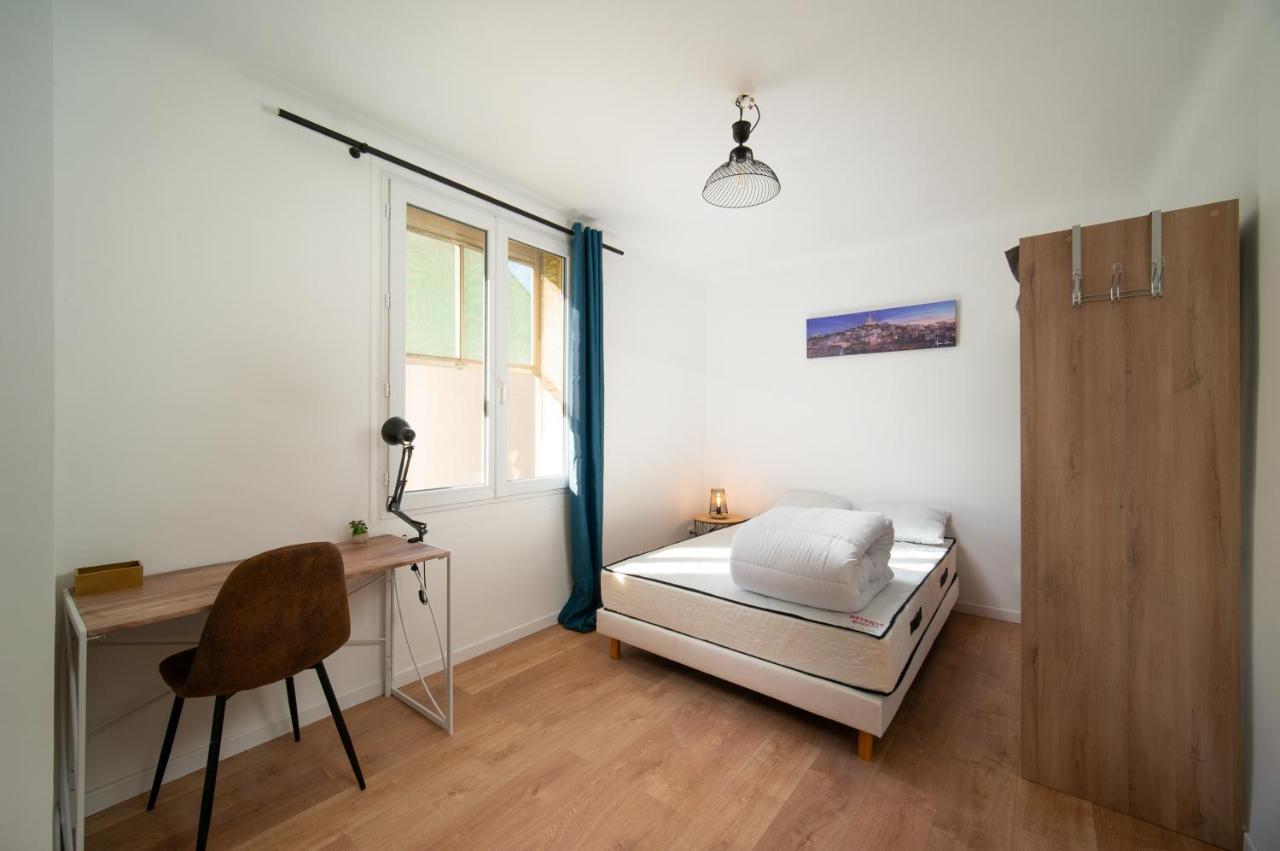 Grand Appartement 3 Chambres Avec Clim Et Balcon Marseille Exteriör bild