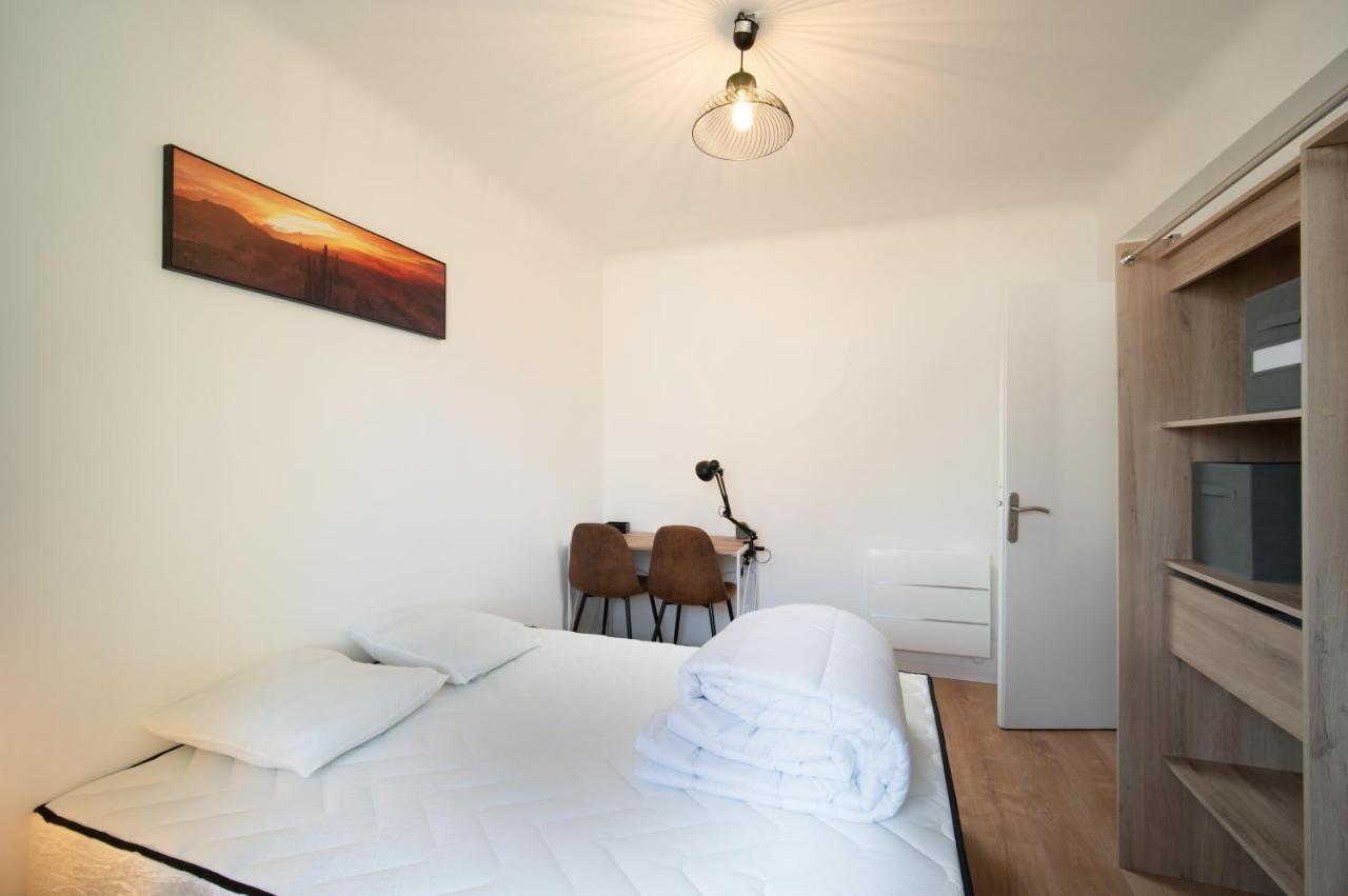 Grand Appartement 3 Chambres Avec Clim Et Balcon Marseille Exteriör bild